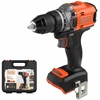 Black & Decker Juodas+decker Bld682xn 18v 50nm akumuliatorinis suktuvas be šepetėlių (korpusas) + lagaminas