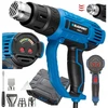 Blaupunkt Hg5010 elektrinis karšto oro pūstuvas 2 greičiai reguliuojamas 600 C galingas 2000w + 5 antgaliai