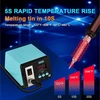 Blayram lituoklis, skaitmeninė litavimo stotis, lituoklio rinkinys su tiksliu šilumos valdymu (nuo 50 °c iki 480 °c), °c/ºf konvertavimas, automatinė hibernacija ir kalibravimo palaikymas namams