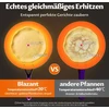 Blazant keraminė indukcinė keptuvė 24 cm, nelimpanti keptuvė, padengta visų tipų viryklėms, keraminė keptuvė be ptfe ir pfoa, su plieno rankena, smėlio spalvos
