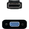 Blendend Displayport jungtis (vyriška) į Svga jungtį (moteriška) juoda 15 cm ilgio, idealiai tinka prijungti kompiuterį prie monitorių su Svga įvestimi.