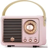 Kompiuterio kolonėlės Bluetooth kolonėlė, maža, retro, nešiojama vakarėlių kolonėlė naudojimui patalpose ir lauke, kawaii dekoracija, vaikų kambario dekoracija, šaunios dovanos mergaitėms, berniukams, vaikams, paaugliams, moterims