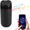 Kompiuterio kolonėlės Bluetooth kolonėlė, nešiojama belaidė kolonėlė, naktinė lemputė, bluetooth kolonėlė namams, vakarėliams, laukui, kelionėms, paplūdimiui, gimtadienio dovana (juoda)