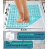 Blumbach® neslystantis dušo kilimėlis 53 x 53 cm - 100% be Bpa - su 2 kabliukais pakabinimui - neslystantis kilimėlis dušui ir voniai, dušo kilimėlis, atsparus pelėsiui ir skalbiamas skalbimo mašinoje