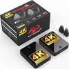 Televizorius Bmoste belaidis Hdmi siųstuvas ir imtuvas 4k, 9 nustatomi „wi-fi“ kanalai, 200 pėdų / 60 m, 3-ios kartos antena, vaizdo ir garso transliacija iš nešiojamojo kompiuterio, kompiuterio, Stb, kameros į televizorių, projektorių, monitorių (juodas)