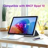 Bncf Bpad Mini 10.1 colio planšetinio kompiuterio dėklas, patvarus, lengvas, ekologiškas, automatinis miego/pabudimo režimas, daugiafunkcis stovas, vandeniui atsparus ir apsaugantis nuo pirštų atspaudų