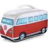 Board Masters - vw collection - volkswagen t1 bulli autobuso priešpiečių krepšys kosmetinė (raudona/autobuso priekis)