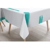 Bonamaison virtuvinis dekoratyvinis staltiesė turkio spalvos balta 140 x 140 cm - suprojektuota ir pagaminta Turkijoje