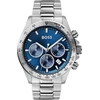 Boss Hero Chronograph vyriškas laikrodis, 43 mm, nerūdijančio plieno apyrankė