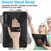 Braecn dėklas, skirtas galaxy tab s10+/tab s9 fe+/tab s9+/tab s8+/tab s7 fe/tab s7+ 12.4 colių, tvirtas smūgiams atsparus apsauginis dėklas su 360° besisukančiu dirželiu rankai ir stovu, rašiklio laikikliu, dirželiu per petį - juodas