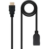 Brightium Hdmi 2.0 ilginimo kabelis 3.0m A/m-a/h juodas, skirtas vaizdo ir garso jungtims tarp suderinamų įrenginių prailginti