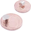 Brudazon 10 mini diskiniai magnetai 5 x 4 mm N52 stipriausio lygio neodimio magnetai itin stiprūs magnetai modeliavimui, nuotraukoms, lentoms, skelbimų lentoms, šaldytuvams, rankdarbiams, ypač stiprus magnetinis diskas
