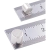Brudazon 10 mini diskiniai magnetai 6 x 6 mm N52 stipriausio lygio neodimio magnetai itin stiprūs magnetai modelių gamybai, nuotraukoms, lentoms, skelbimų lentoms, šaldytuvams, rankdarbiams, ypač stiprūs magnetiniai diskai