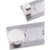Brudazon 10 mini diskiniai magnetai 8 x 4 mm N52 stipriausio lygio neodimio magnetai itin stiprūs magnetai modelių gamybai, nuotraukoms, lentai, skelbimų lentai, šaldytuvui, rankdarbiams, itin stiprus magnetinis diskas