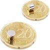 Brudazon 50 mini diskiniai magnetai 5 x 4 mm N52 stipriausio lygio neodimio magnetai itin stiprūs magnetai modeliavimui, nuotraukoms, lentai, skelbimų lentai, šaldytuvui, rankdarbiams, itin stiprus magnetinis diskas