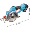 Brushless diskinis pjūklas, 20v akumuliatorinis diskinis pjūklas, 1080rpm, maksimalus pjovimo gylis 40mm, rankinis amatų pjūklas su akumuliatoriumi ir įkrovikliu pjovimui