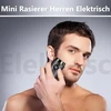 Bsoon nešiojamas elektrinis mini skustuvas, Sopami mini elektrinis skustuvas, plaunamas elektrinis skustuvas, Usb įkraunamas elektrinis barzdos trimeris vyrams
