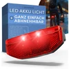 Büchel Dviračio galinis Led žibintas, Usb-c įkrovimas, be įrankių