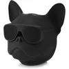 Kompiuterio kolonėlės Bulldog bluetooth garsiakalbis, nešiojamas belaidis su įmontuotu mikrofonu, stereo žemų dažnių garsiakalbis su kūrybiniu dizainu Helovino vakarėliui, kelionėms, lauko namų dekoravimui
