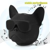 Kompiuterio kolonėlės Bulldog bluetooth garsiakalbis, nešiojamas belaidis su įmontuotu mikrofonu, stereo žemų dažnių garsiakalbis su kūrybiniu dizainu Helovino vakarėliui, kelionėms, lauko namų dekoravimui