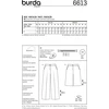 Burda b6613 kelnių ir šortų siuvimo modelis, popierius, 19 x 13 x 1 cm, baltas