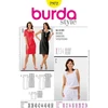 Burda b7972 suknelės siuvimo modelis 19 x 13 cm
