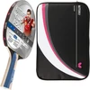 Butterfly® Timo Boll Sidabrinis stalo teniso raketė, stalo teniso raketė Tt pradedantiesiems ambicingiems žaidėjams, aukštos kokybės, Ittf sertifikuotas Addoy paviršius, anatominė rankenos forma