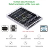 Cablecc dvigubas ngff b+m-key m.2 ssd kortelės jbod raid0 span bridge į usb 3.0 type-c usb-c 2.5 colio sata combo dėklas