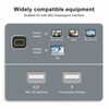 Cablecc mini displayport 1.4 jungtis (m) į dp jungtį (f) kampinis adapteris ultra hd uhd vaizdo kompiuteriui nešiojamam kompiuteriui monitoriui 8k 60hz 4k 144hz 7680x4320 didelio greičio pralaidumas