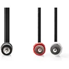 Cablepelado 10 m stereo jack į 2 rca male 2 rca į 3.5 mm jack audio kabelis mobiliajam telefonui planšetiniam kompiuteriui ipod stiprintuvui garsiakalbiui tv dvd