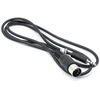 Cablepelado Audio laidas Din 5 kontaktų lizdas 3.5 mm 2 m juodas