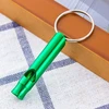 Cablepelado Išgyvenimo švilpukas, avarinis švilpukas, sportinis švilpukas, aliuminio lydinys, tinkamas veiklai lauke, žalias