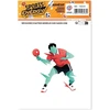 Cadox - Ping Pong stalo teniso lipdukas - Sportinis lipdukas - Iš anksto iškirptas lipdukas ant balto vinilo - Atsparus Uv spinduliams ir plaunamas - Telefonui, nešiojamam kompiuteriui, sąsiuviniui, langams - 95 x 125 mm