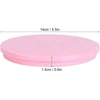 Cake Spinner Turntable 14 cm 360 laipsnių mini sukamasis torto stovas, skirtas virtuvės sausainių desertų dekoravimui kepant (2 vnt.)