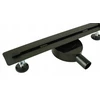 Caldo Linijinis trapas Super Slim 80 cm juodas matinis L01-80bl Kokybė