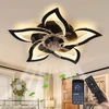 Caneoe led lubų ventiliatorius su apšvietimu, 80 w modernus led lubų šviestuvas su ventiliatoriumi, tylus reversinis su nuotolinio valdymo pulteliu ir programėle, pritemdoma lempa su ventiliatoriumi svetainei, miegamajam, valgomajam