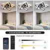 Caneoe led lubų ventiliatorius su apšvietimu, 80 w modernus led lubų šviestuvas su ventiliatoriumi, tylus reversinis su nuotolinio valdymo pulteliu ir programėle, pritemdoma lempa su ventiliatoriumi svetainei, miegamajam, valgomajam