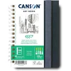 Canson 1557 A5 bloknotas, 120gsm, su spirale, 50 lapų