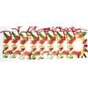Capiso 8 vnt. vidutinio dydžio dovanų maišelių su tvirta virvele, 23 cm x 18 cm x 10 cm. Dovanų maišeliai su rankena, vakarėlių maišeliai, spalvingi maišeliai, kraft popieriniai maišeliai, tulpės