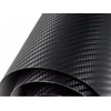 Carbon 3d karboninė automobilinė plėvelė, juoda, 152 x 50 cm, su kanalėliais