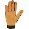 Carhartt vyriškos dirbtinės odos didelio lankstumo pirštinės su jutikliniu ekranu ir patikimu rankogaliu, skirtos šaltam orui, juodos spalvos miežių Xl dydis