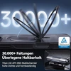 Casekoo magicstand dėklas, skirtas iphone 16 pro max su magsafe [nematomas stovas] [mil-std-810h karinis standartas] smūgiams atsparus apsauginis dėklas plonas neslystantis matinis mobiliojo telefono dėklas iphone 16 pro max dėklas