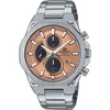 Casio Efs-s570d-5auef vyriškas laikrodis, sidabrinis, su apyranke