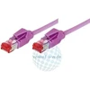 Cat 6a Erika Ethernet Laidas (0.3 M) Violetinis