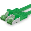 Cat7 tinklo kabelis - cat 7 ethernet kabelis, tinklo / interneto / dsl / modemo / maršrutizatoriaus / hub patch kabelis, lan kabelis, raw kabelis, 10 gb/s (s-ftp pimf), patch kabelių rinkinys su rj 45 jungtimi, cat.6a