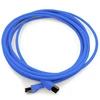 Cat8 tinklo kabelis 2m, Raudonas, 40 Gbit/s, 2000 Mhz