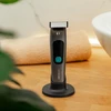 Cecotec Precision Face Razor Precisioncare Oneshave Screen. nerūdijančio plieno ašmenys, 3 priedai (1/3/5 mm), laikymo stotelė, 1,5 val. baterijos veikimo laikas, Ipx7 atsparumas vandeniui, ekranas