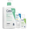Cerave valomasis gelis 1l, drėkinamasis veido kremas spf 50 + nemokamai