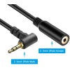 Cerrxian 2 vnt. 2,5 mm audio kabelis, 2,5 mm Trs 3 kontaktų jungtis iš tėčio į tėtį stereo audio aux spiralinis kabelis vaizdo kamerai, fotoaparatui, fotoaparato nuotolinio valdymo pultui, ausinėms, Ir blasteriui ir Ir siųstuvui - 1 m (ml į F)