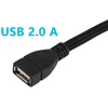 Cerrxian usb į 3 rca kabelis, usb 2.0 a female į 3 rca male audio video av composite adapterio kabelis, skirtas tv/mac/pc (0.15m)